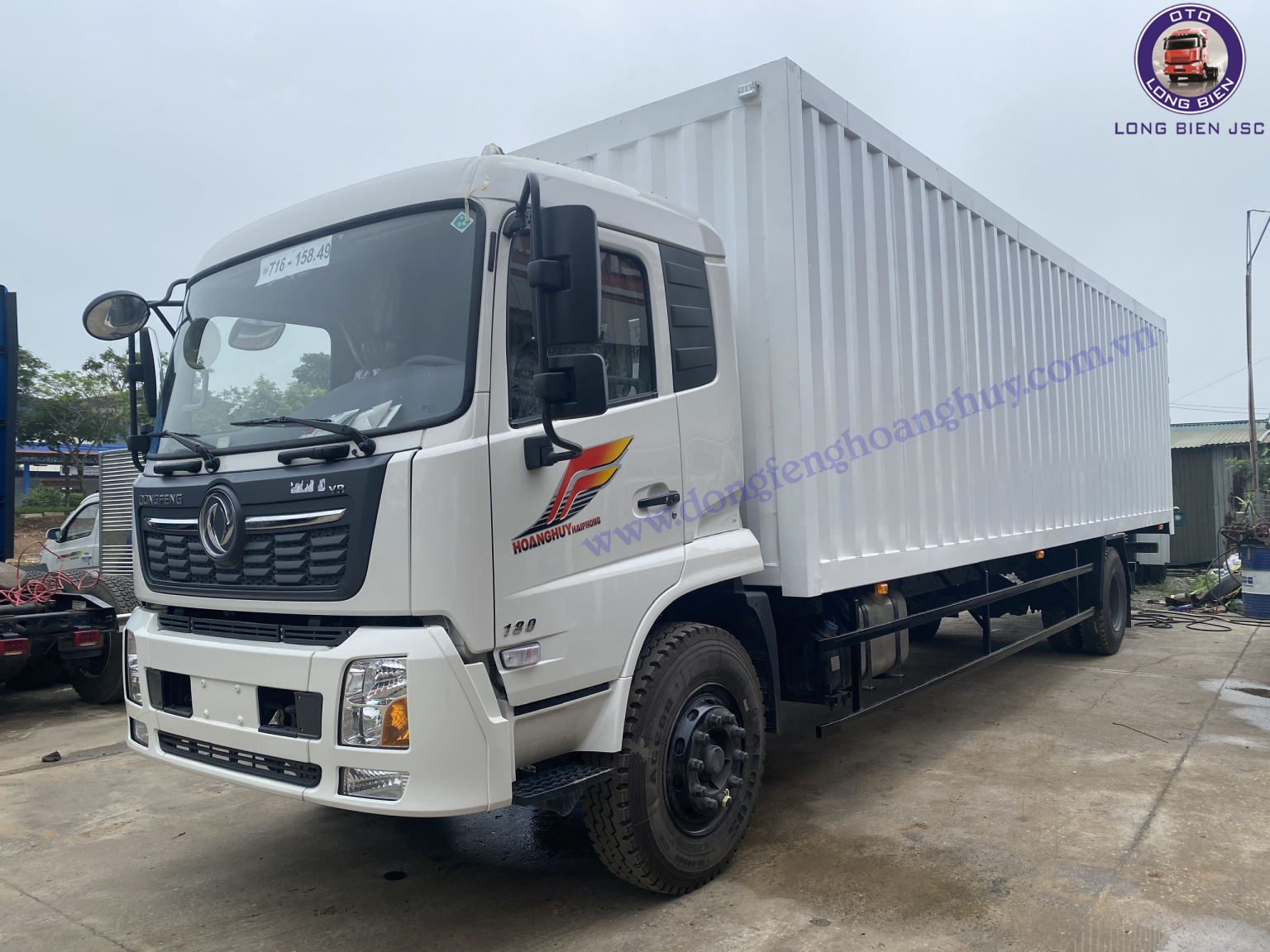 Xe tải dongfeng 8 tấn thùng container 7m85 đời 2021 | Dongfeng Hoàng ...